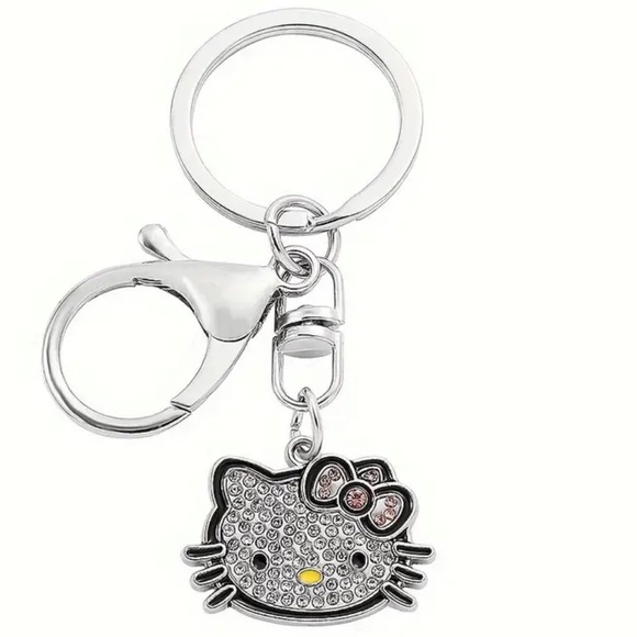 Accessories - New Hello Kitty Rhinestone Keychain